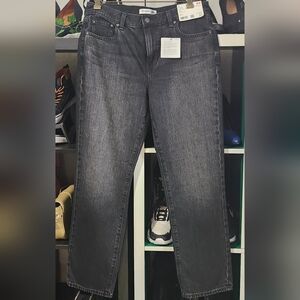 JW ANDERSON women’s Dark Gray Straight Jeans